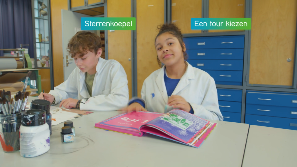 Csb amsterdam interactieve video tour phil en flo 2 - Virtuele school rondleiding - Geen categorie - Phil & Flo Creative Studio