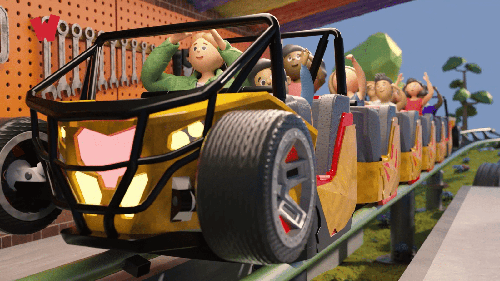 Walibi 3d animatie phil en flo 5 - Animatie Video - Geen categorie - Phil & Flo Creative Studio