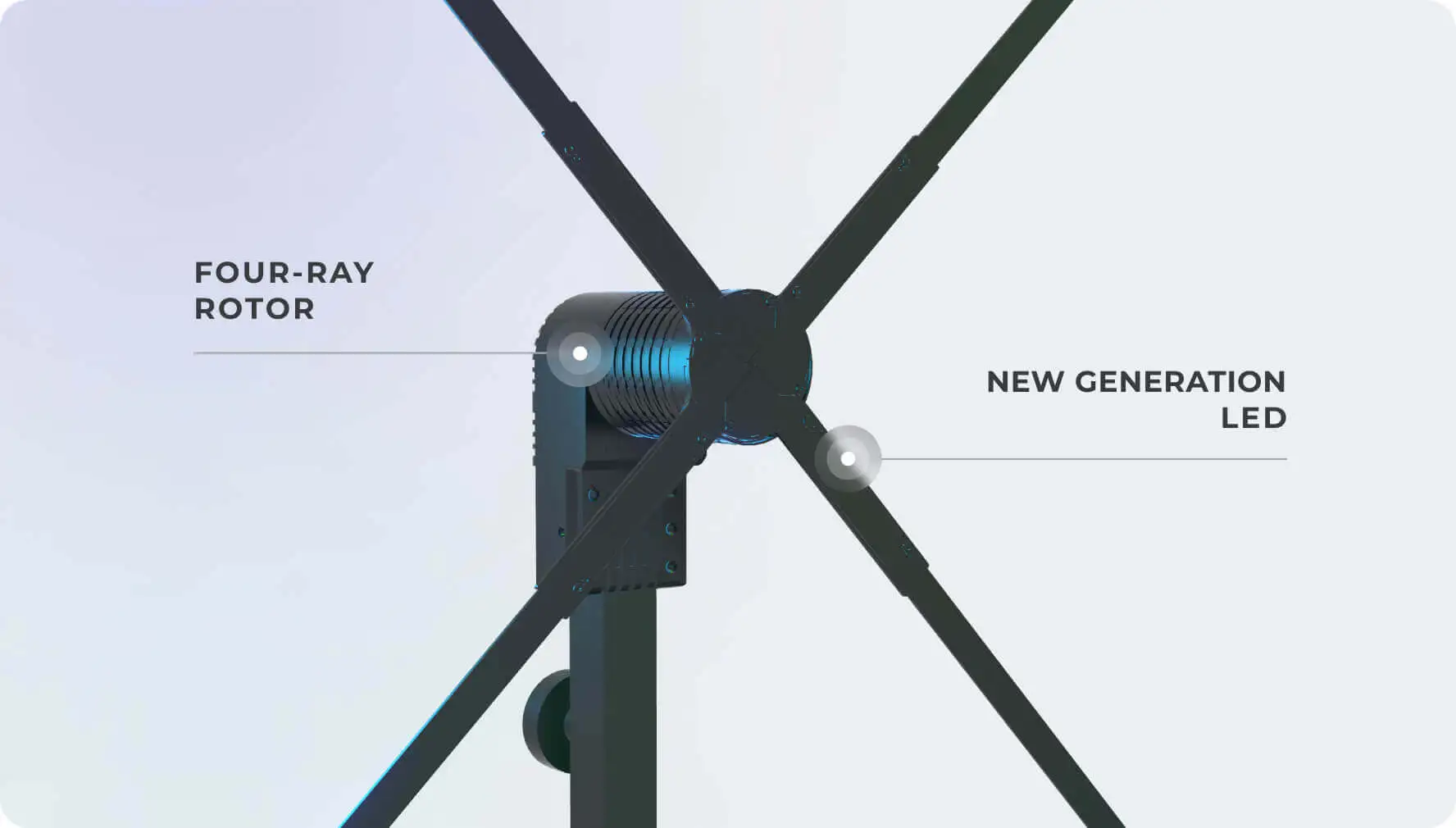 Hologram smartv display - HYPERVSN Hologram - Geen categorie - Phil & Flo Creative Studio