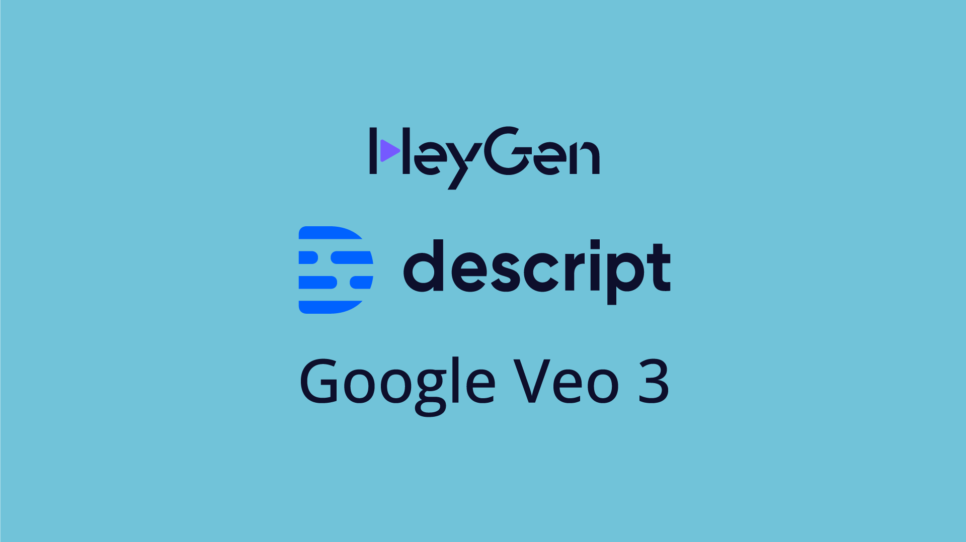 Heygen descript google veo 3 - AI Academy - Geen categorie - Phil & Flo Creative Studio